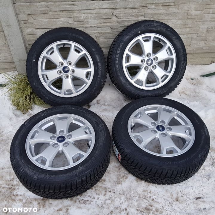 4x 6,5x16 ET50 5x108 Nowe koła aluminiowe z oponami zimowymi FORD - 1