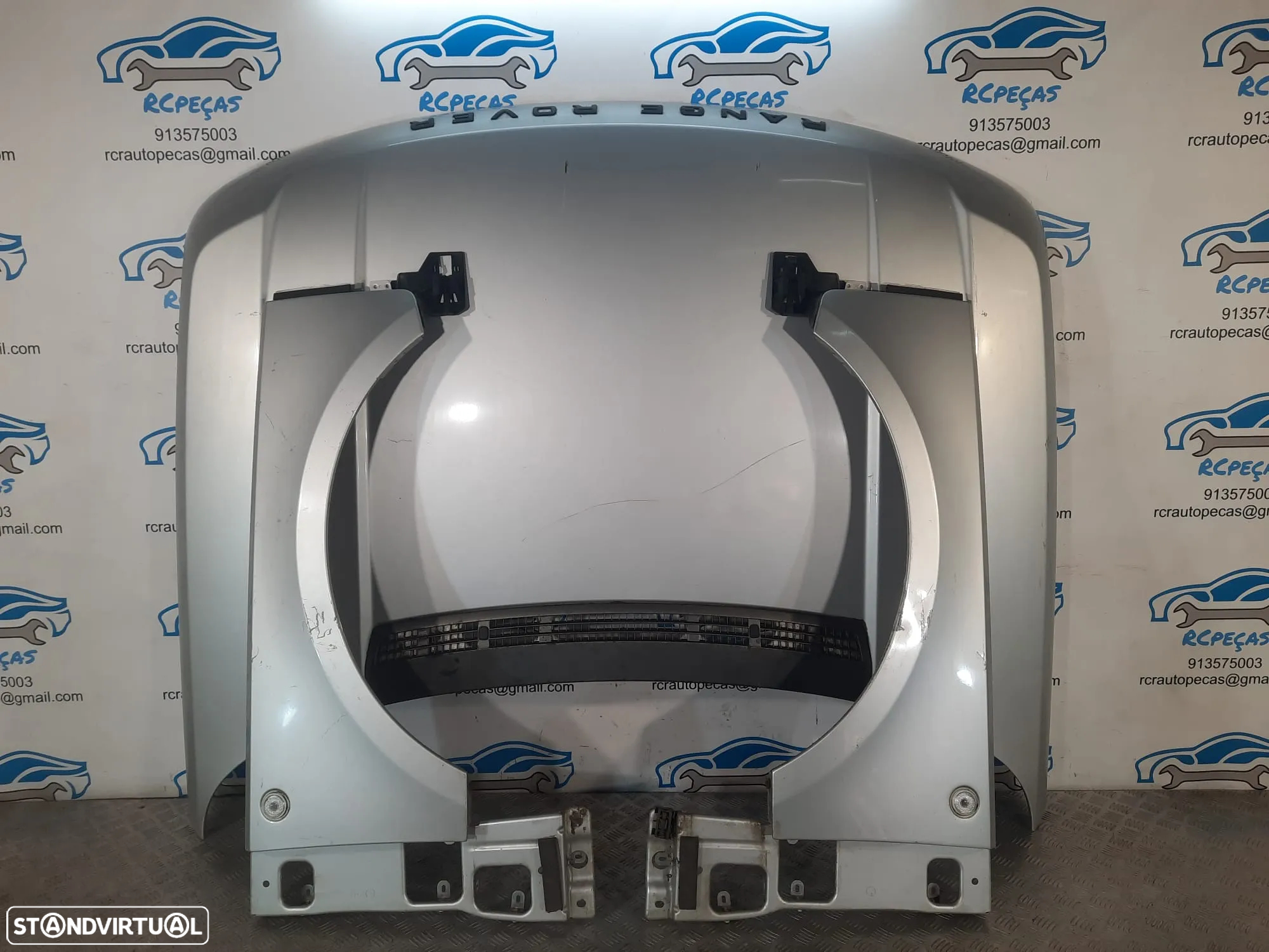 FRENTE COMPLETA LAND ROVER RANGE ROVER SPORT III 3 MK3 L322 CAPOT PARACHOQUES GUARDA-LAMAS OTICAS XENON RADIADOR VENTILADOR FRENTE FIBRA REFORÇO - 8