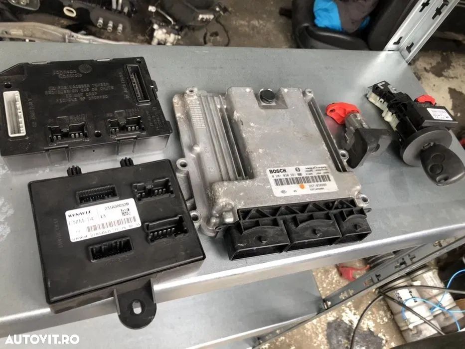 Kit pornire Renault Master Opel Vivaro Fiat Talento contact cheie Ecu - 1