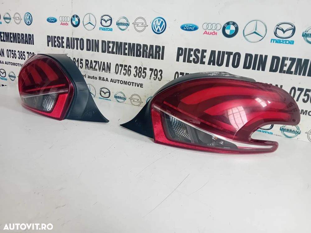 Stopuri Lampa Stop Tripla Stanga Dreapta LED Peugeot 208 An 2015-2019 Originale Motor BH02 - 5