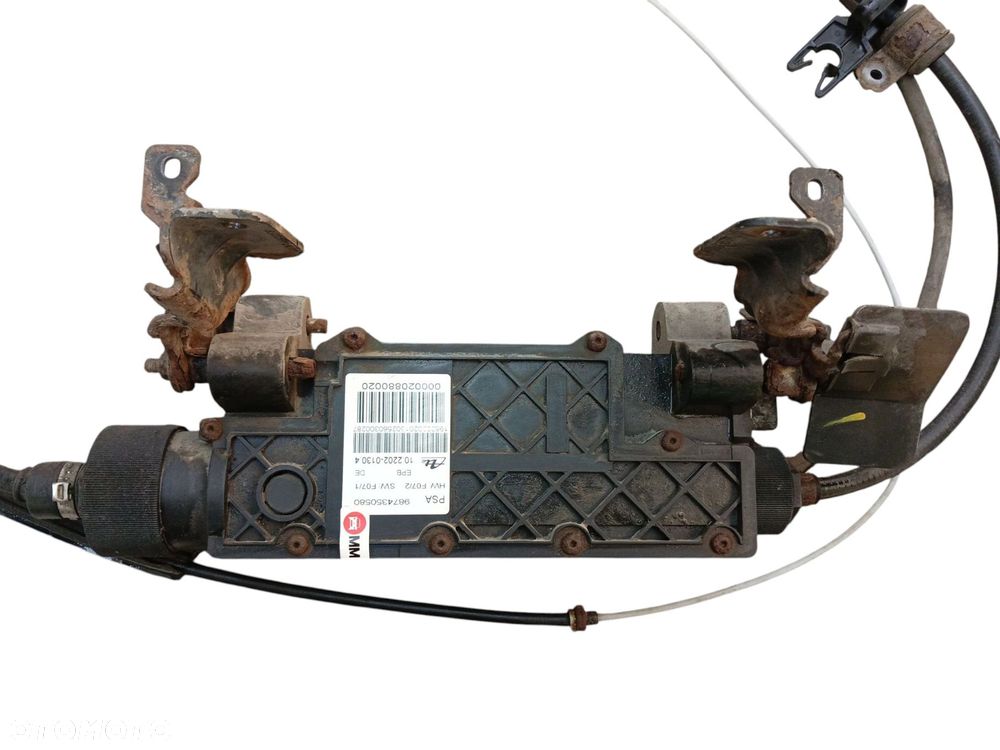 HAMULEC RĘCZNY ELEKTRYCZNY PEUGEOT 508 I (2010-2014) 1.6 THP 156KM 9874350580 - 4