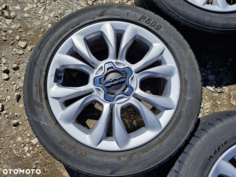 FIAT 500X FELGI ALUMINIOWE 5X110 17 CALI ET40 735612336 KOŁA 7JX17 - 5