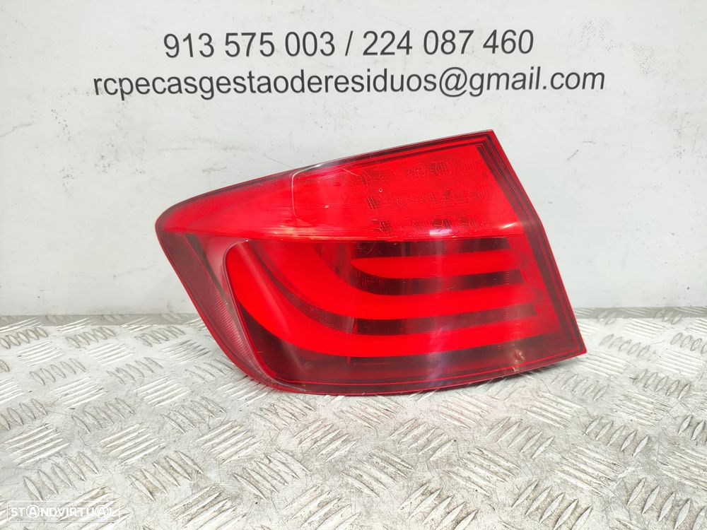 Farolins traseiros trás direito esquerdo LED BMW Serie 5 F10 Sedan Carro Pré LCI de 2009 a 2013 - 5
