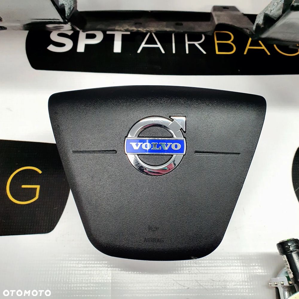 VOLVO V60 S60 DESKA ROZDZIELCZA KONSOLA KOKPIT PULPIT PODUSZKI AIRBAG AIR BAG PASY KIT SET - 5
