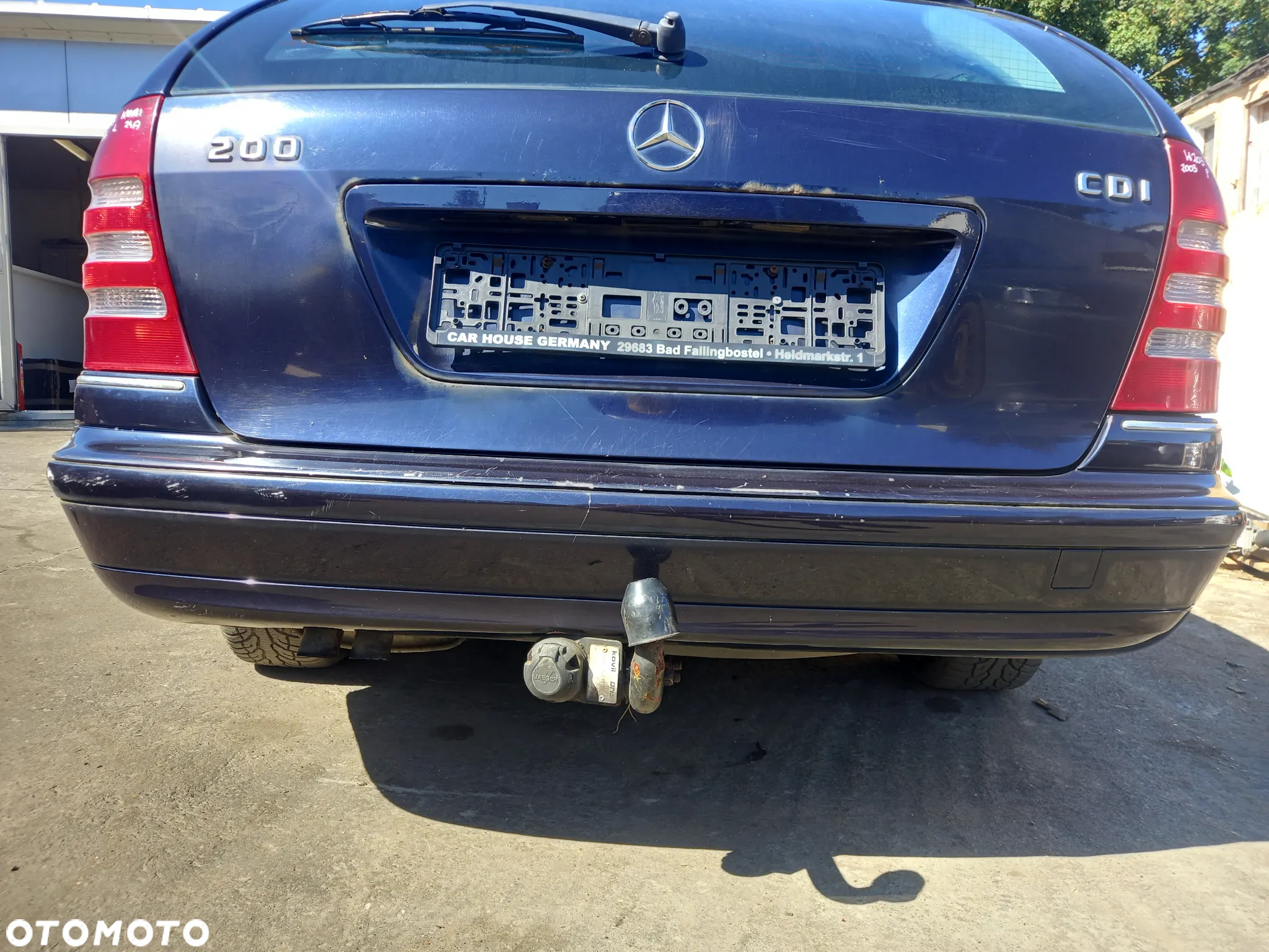 MERCEDES C W203 ZDERZAK TYŁ TYLNY TYLNI 359 KOMBI - 2