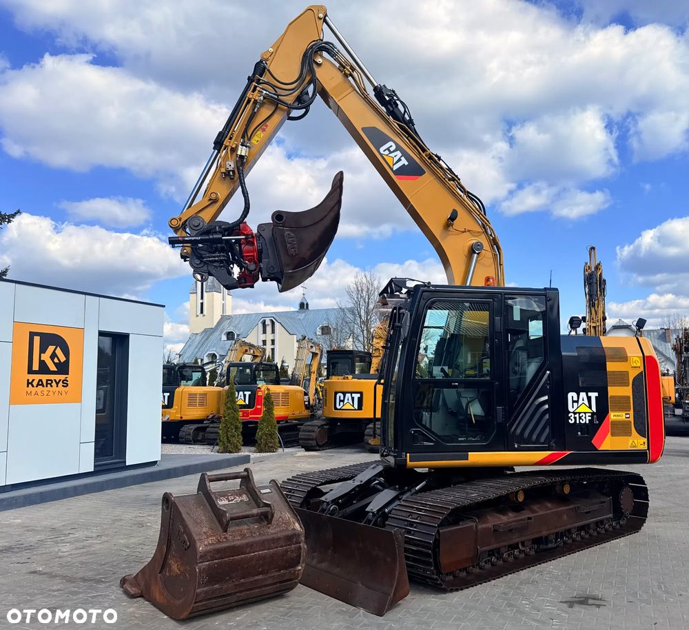 Caterpillar CAT 313 FL 2016 ROTOTILT R5 KOPARKA GĄSIENICOWA 313FL 313F 311 313EL E 311 312 314 315 - 8