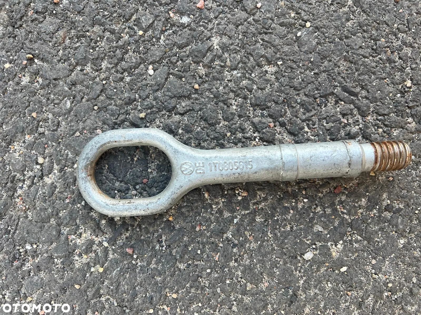 HAK UCHWYT WKRĘTKA UCHO HOLOWNICZE VW GOLF V PASSAT B6 TOURAN 1T0805615 - 1