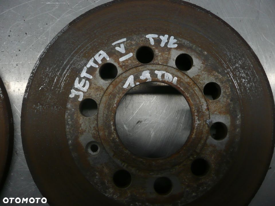 VW JETTA V 1.9TDI TARCZE HAMULCOWE TYŁ - 3