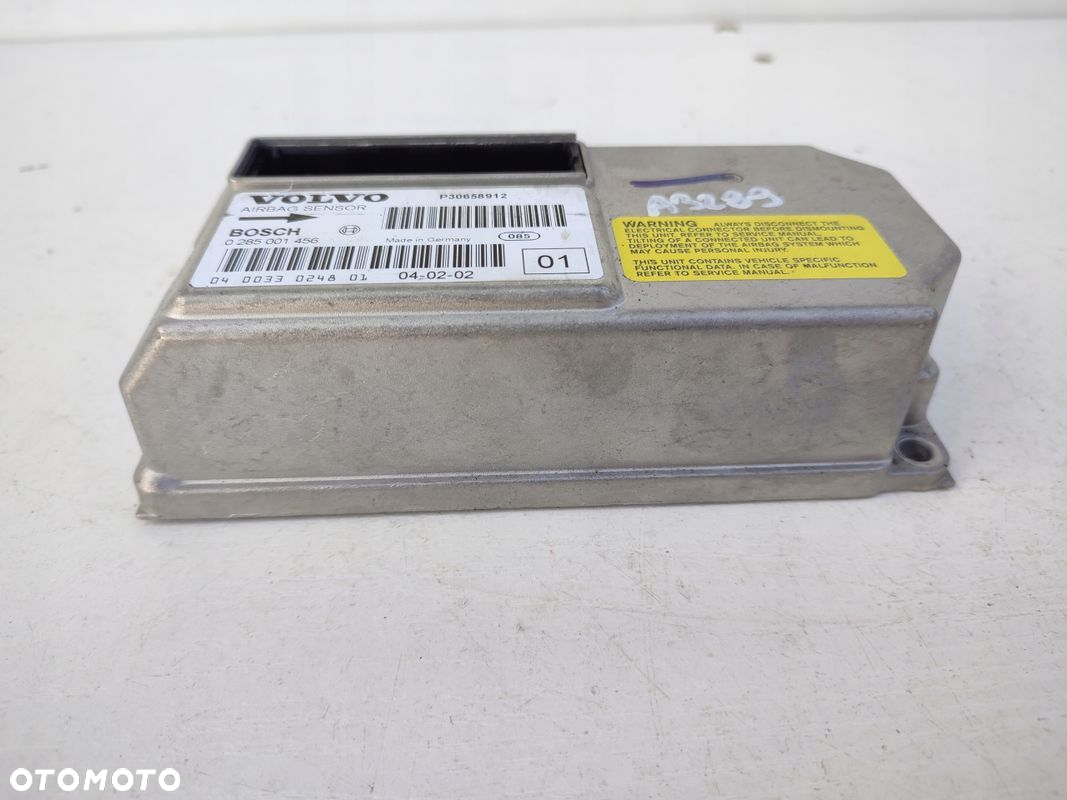 Moduł sterownik AIRBAG poduszek VOLVO V70 II 306598912 - 2