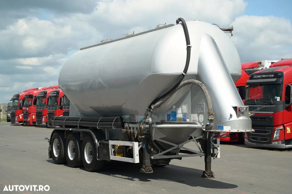 Feldbinder REMORCA CIMENT / 3 CAMERĂ / 36.000 L / SILOC / PENTRU MATERIALE VRAC / JANTE DIN ALIAJ - 8