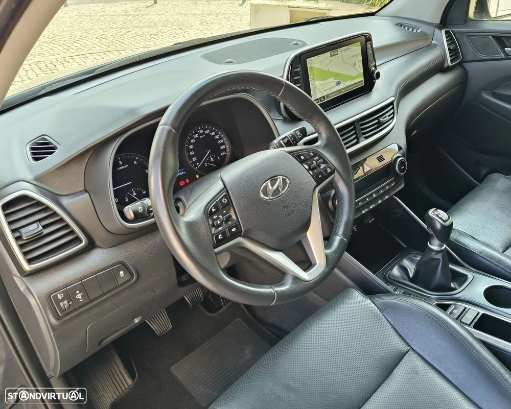 Hyundai Tucson 1.6 CRDi Premium+Pack Pele - 12