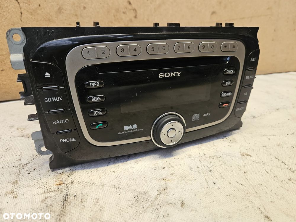 Radio Sony Ford Mondeo MK4 S-max mk1 Lift Kod - 3