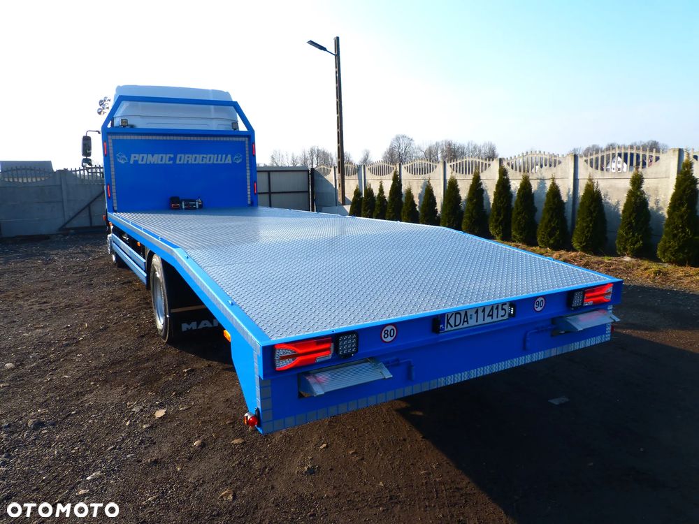 MAN TGM 15.290 POMOC DROGOWA AUTOLAWETA SPECJALNY EURO 5 DMC 15.500 KG ŁADOWNOŚĆ 9.000 KG XENON - 8