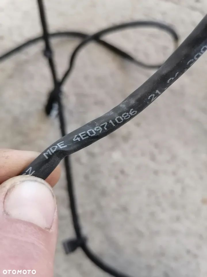 Kabel Przewód Ekranu Wyświetlacza MMI Audi A8 D3 4E0971086 - 5