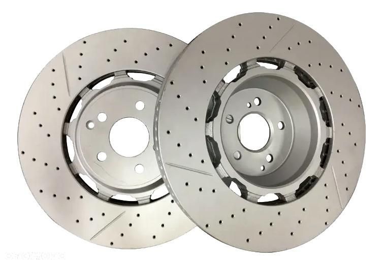 MERCEDES W222 S63 AMG Tarcza hamulcowa przod 2szt OE - 2