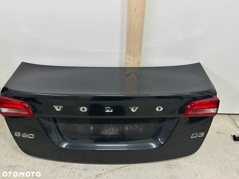Volvo S60 II lift klapa bagażnika tył tylna kompletna 2010-2018 kolor 492 - 6