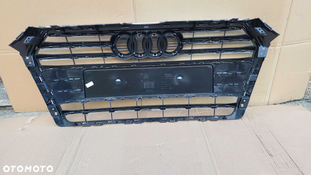 Atrapa chłodnicy GRILL Audi A4 B9 8W0 8W 15-19 ORYG. CHROM OE NOWA !! - 7