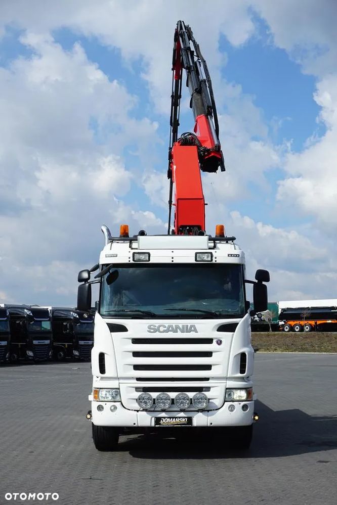 Scania G 480 / 8 X 2 / SKRZYNIOWY + HDS / HMF THOR - O K6 + JIB FJ 2000 K6 / WYSIĘG 33,5 M - 14
