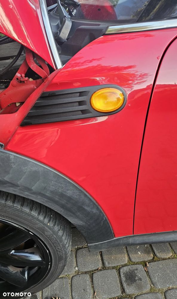 Mini Cooper R55 R56  błotnik przedni  lewy 851/3 chili red