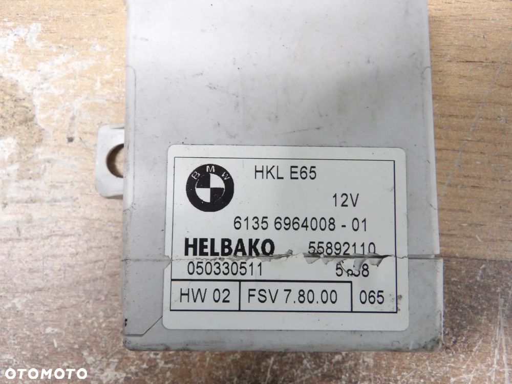 BMW - E61,E65 - MODUŁ , STEROWNIK KLAPY BAGAŻNIKA - 6964008 - 2