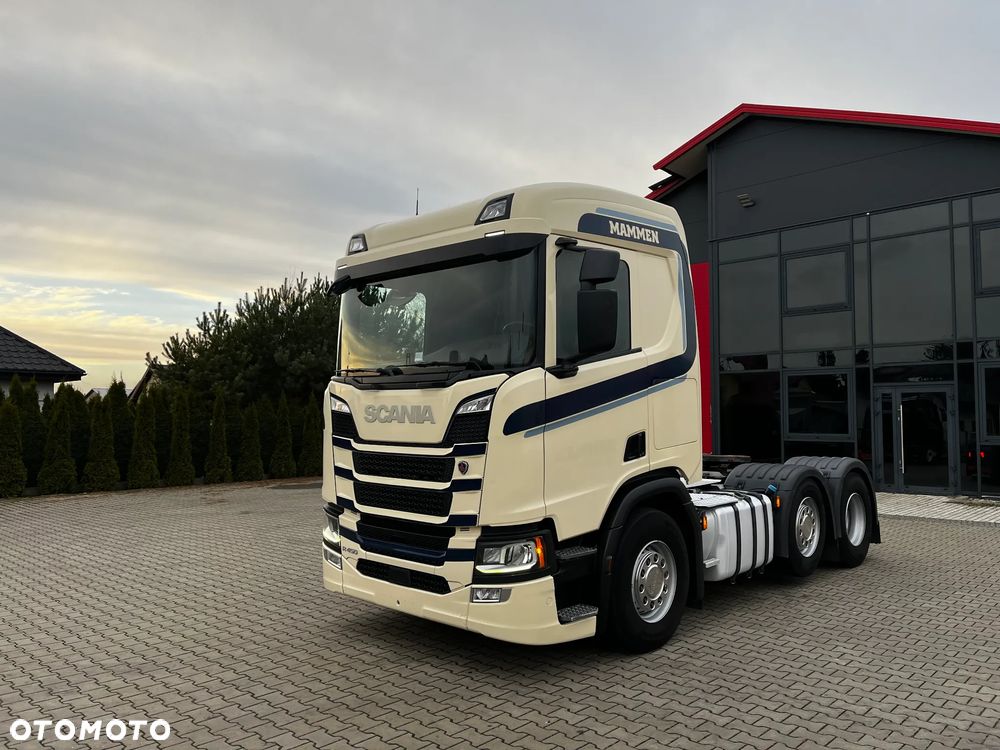Scania R450 6x2 PUSHER  STAN IDEALNY !!!!  CAŁA  NA PODUSZKACH SPROWADZONA OŚ PODNOSZONA SKRĘTNA FULL LED