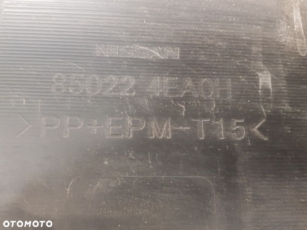 ORYGINALNY FABRYCZNIE NOWY ZDERZAK TYLNY TYŁ NISSAN QASHQAI II 2 J11 2xPDC 14-17 850224EA0H - 10