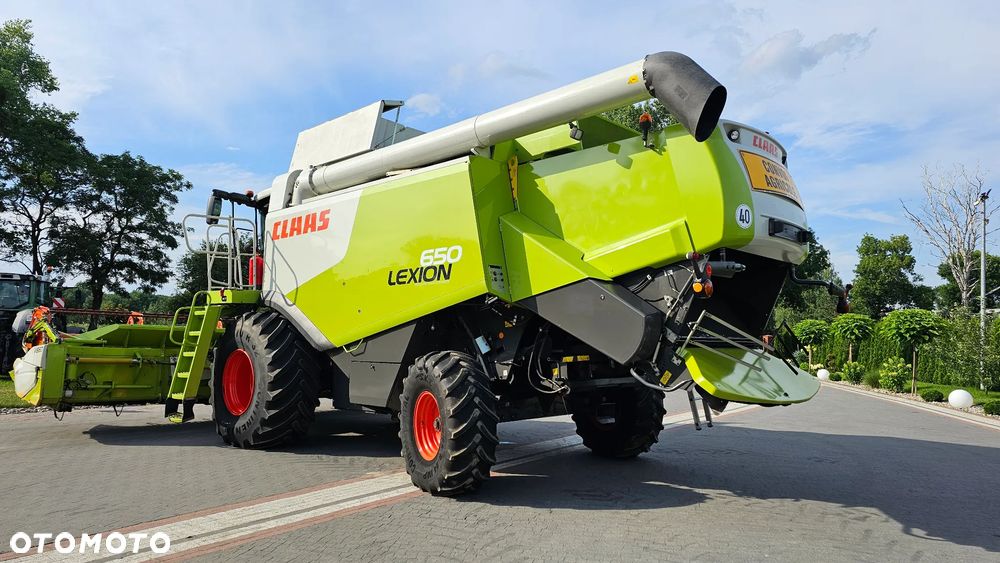 Claas Lexion 650 2011r. V 660   Tucano 560  Kombajn do Zboża  Lexion 660 Tucano 450  Tucano 550 Lexion 550 john T550 jOHN wts - 8