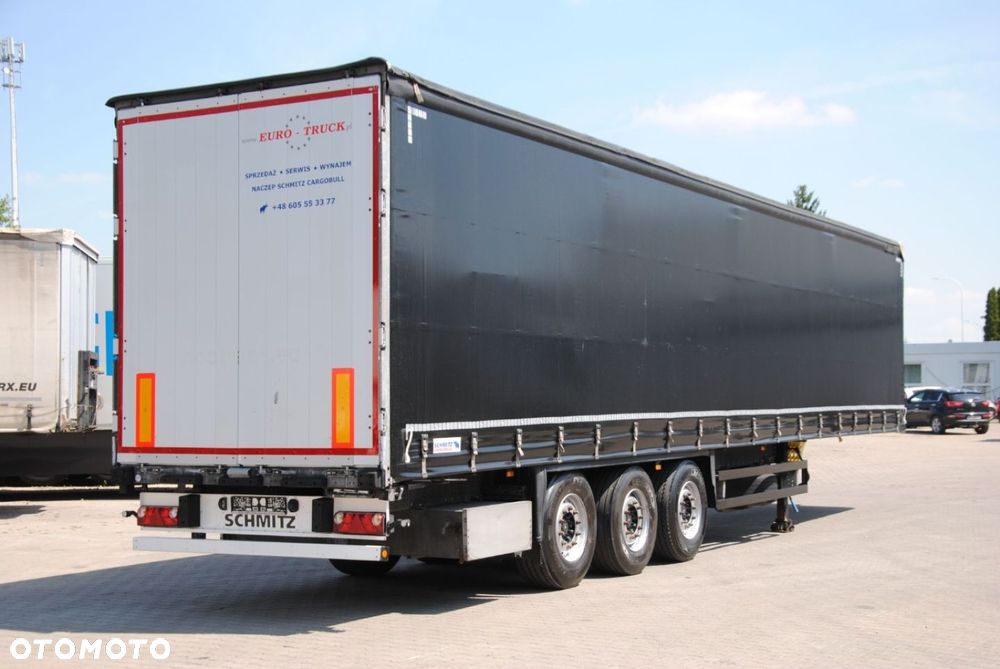 Schmitz Cargobull SCS kurtyna, podnoszona oś - 3