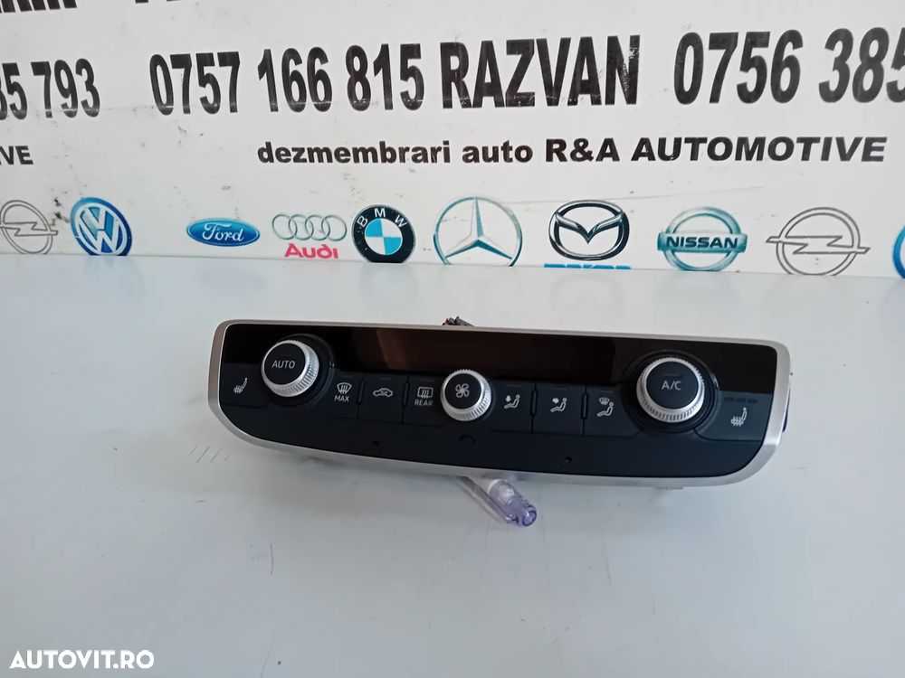 Panou Modul Climatronic Audi A3 8V 2013-2020 Cu Incalzire In Scaune Cod 8V0820043AK - 4