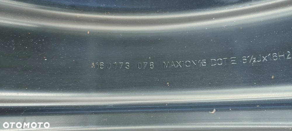 FELGI STRUKTURALNE STALOWE 5x105 6.5Jx16 CALI ET 41 OPEL ASTRA J K MOKKA KOMPLET 4 SZTUKI - 7