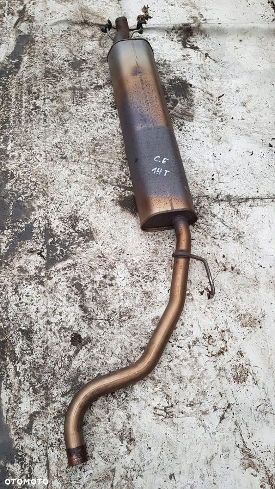 tłumik Opel Corsa E 1.4 T - 1