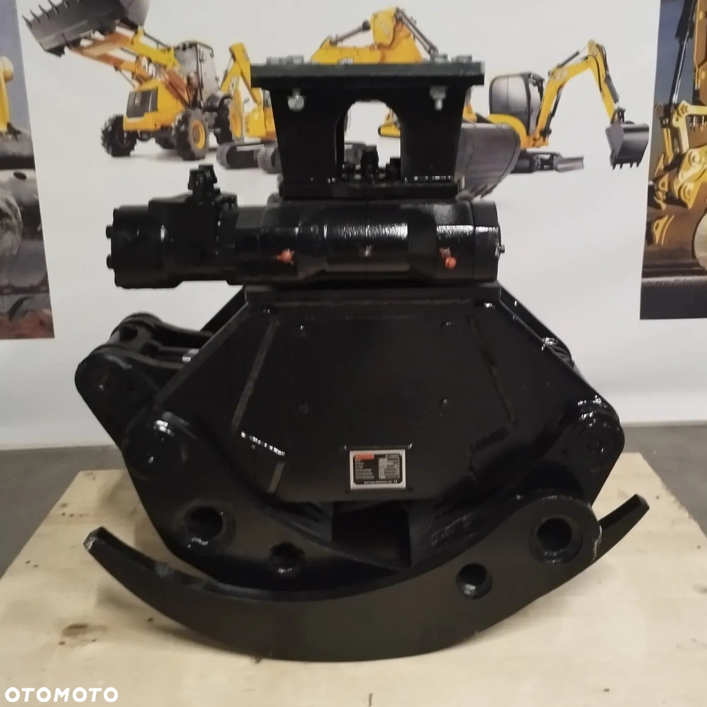Chwytak do drewna maszyny od 3-4 JCB CAT VOLVO CASE YANMAR BOBCAT YANMAR - 2