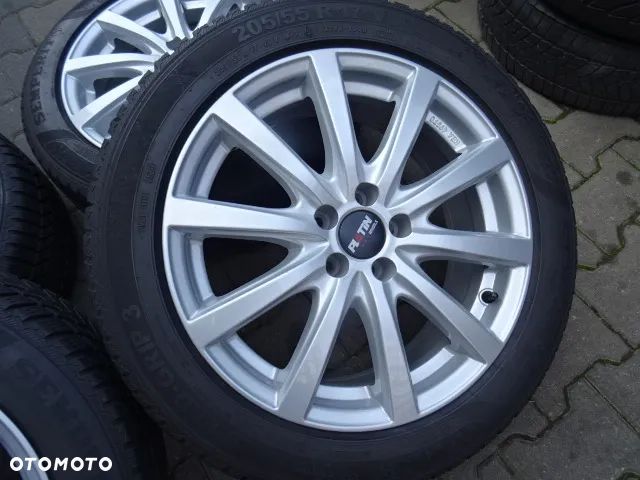 5x100x57  7Jx17 ET35 Audi Vw Seat Skoda Koła zimowe 17 - 3