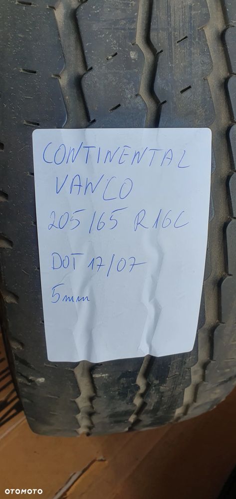 2X Opony Continental Vanco 205/65 R16 C 5mm 1707 - 7