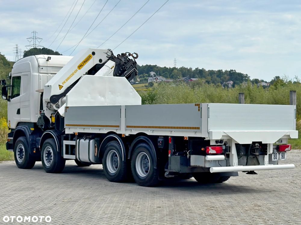 Scania R 500 * SKRZYNIA 6,20 m + PK 88002 - EH G + PILOT * 8x4 *STAN BDB - 7