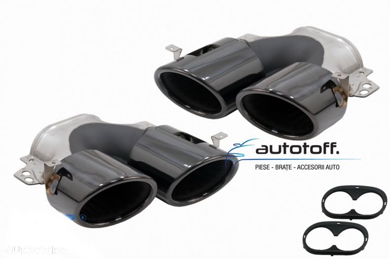 Difuzor 53AMG Mercedes GLE W167 SUV (2019+) Full Black - 7