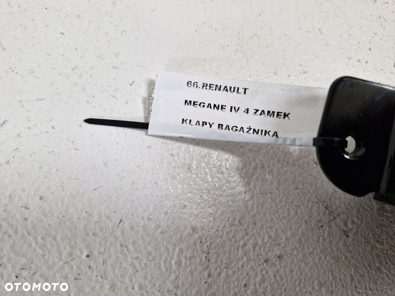 RENAULT MEGANE 4 IV ZAMEK KLAPY BAGAŻNIKA TYŁ TYLNY 4 PIN 905039004R - 5
