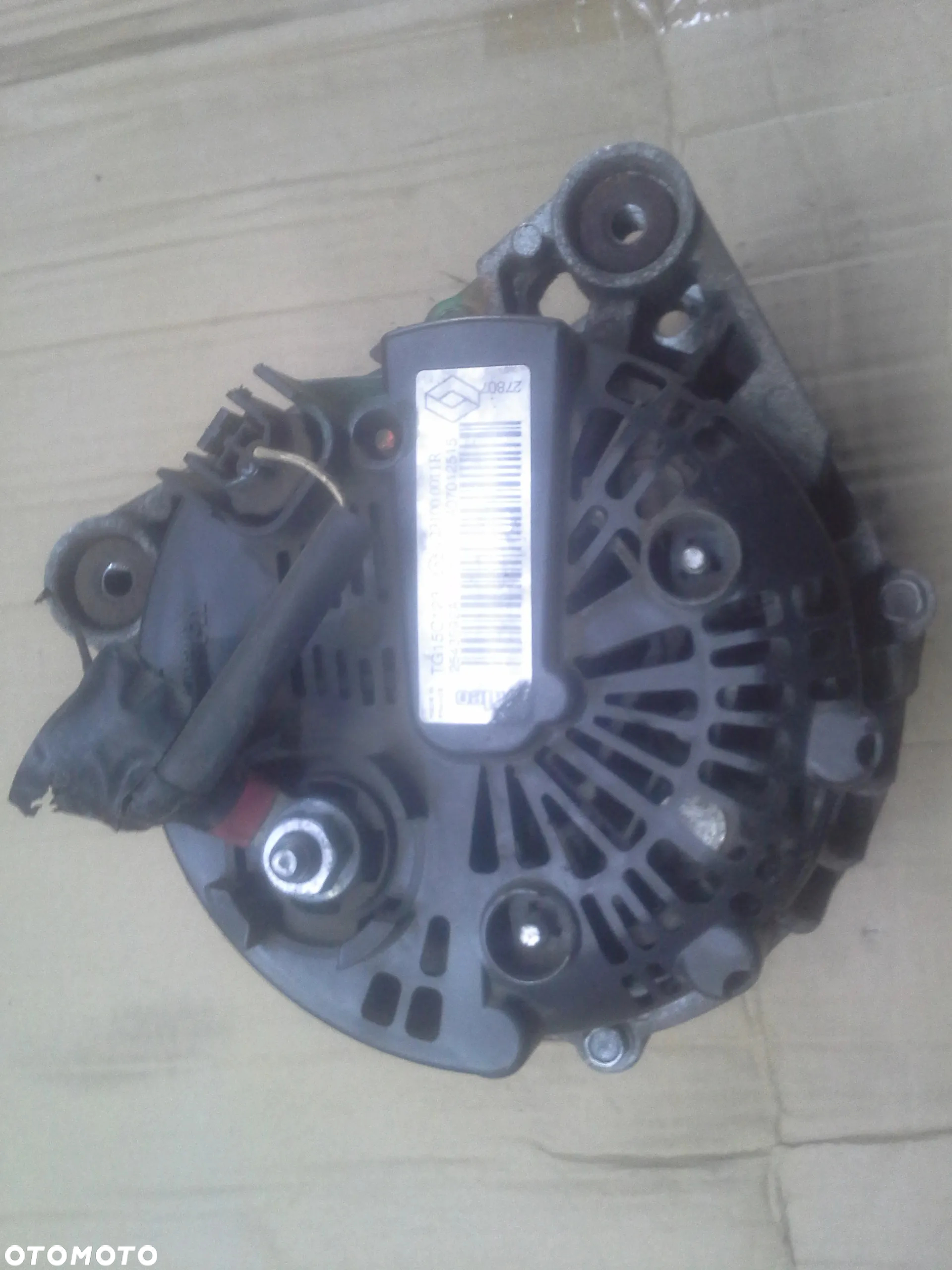 Alternator Renault Laguna III 2.0 benzyna 231000011R - 7