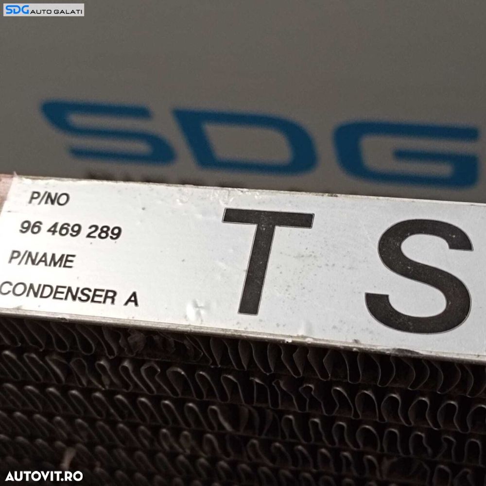 Radiator AC Clima Condensator Chevrolet Aveo 1.5 2003 - 2011 Cod 96469289 [273M9] - 7