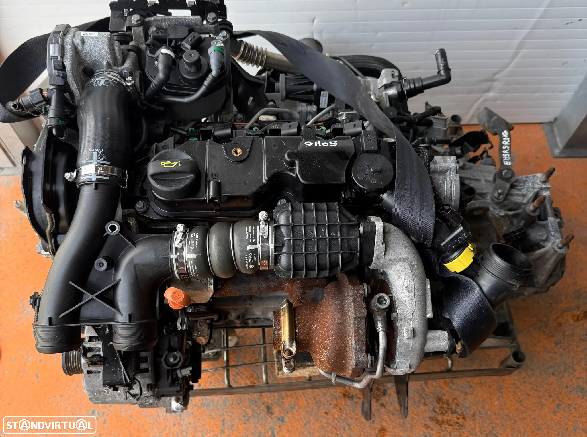 Motor Mitsubishi ASX 1.6 DI-D Ano 2017 Ref: 9H05 - 2