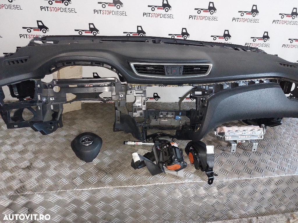 Kit airbag Nissan Qashqai facelift 2016 2017 2018 2019 2020 2021 - 3