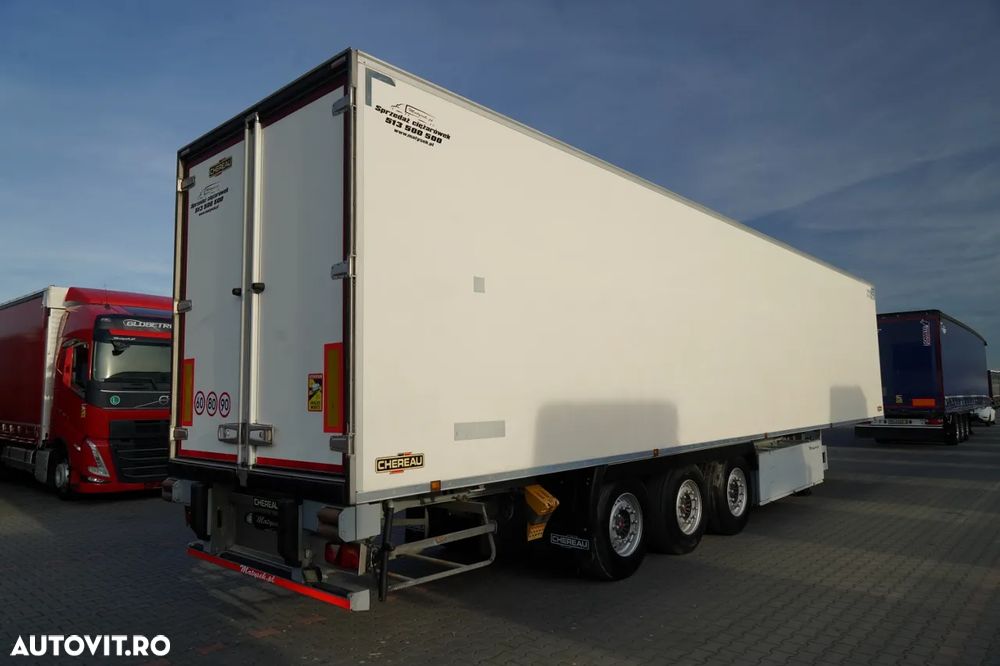 Chereau REFRIGERAT / MAXIMA 1300 / CU CÂRLIG / AXĂ DE RIDICARE / COȘ PENTRU PALEȚI - 5