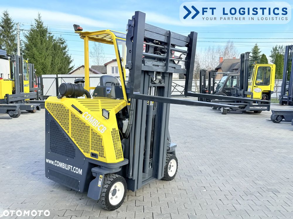 Combilift WÓZEK CZTEROKIERUNKOWY - WIELOKIERUNKOWY | COMBILIFT CB3000 | GAS | TRIPLEX 4900MM | WOLNY SKOK | POZYCJONER WIDEŁ | PRZESUW WIDEŁ | STAN IDEALNY | Szeroka oferta wózków czterokierunkowych i bocznych, dopasowanych do różnorodnych potrzeb i zastosowań - 24