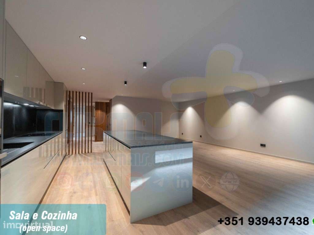 Apartamentos T2 novos, com 2 suites, para arrendamento, Braga - Grande imagem: 4/46