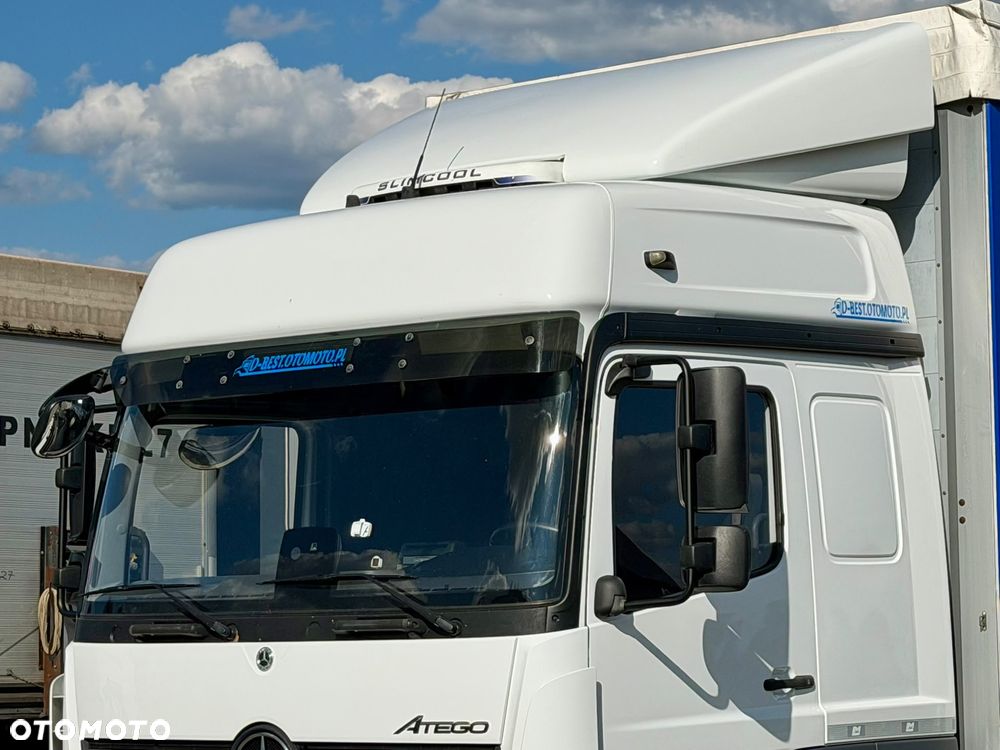 Mercedes-Benz ATEGO 1527 / FIRANKA / WINDA / 18 EUROPALET / 7 385 KG ŁADOWNOŚCI / AUTOMAT / SYPIALKA / GLOB - 9