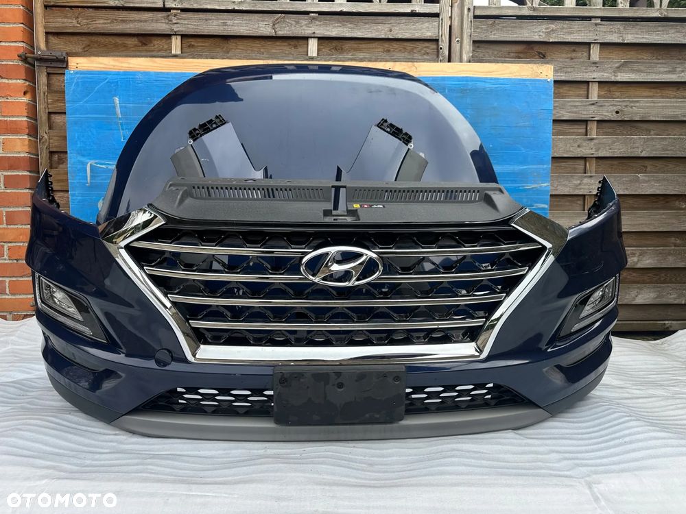 HYUNDAI TUCSON III LIFT 19- PRZÓD KOMPLETNY MASKA LAMPY BŁOTNIKI ZDERZAK ORYGINAŁ - 2