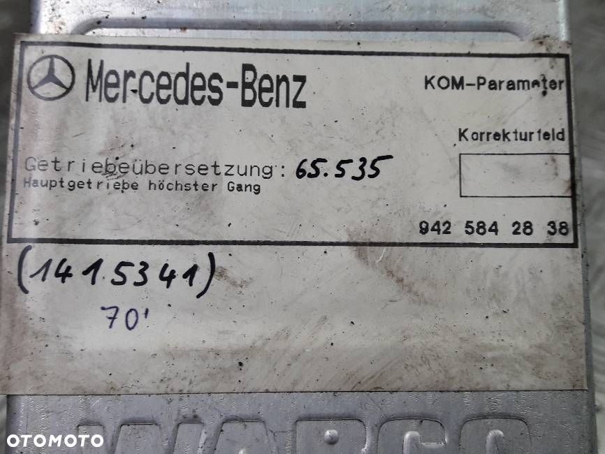 PRZEKAŹNIK STEROWNIK GSM MERCEDES-BENZ ATEGO 2528 950.60 0004460326 - 3