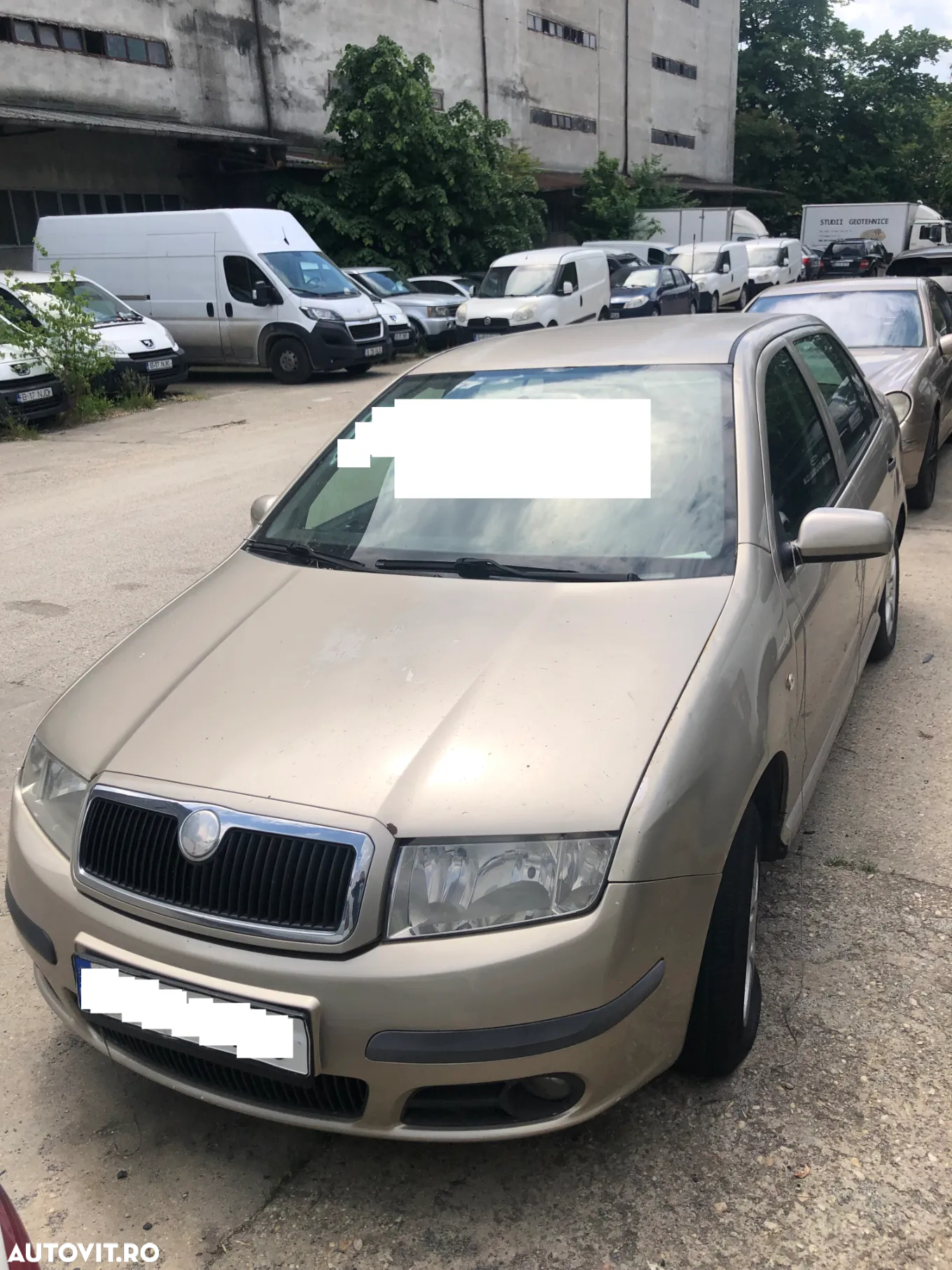 Dezmembrez Skoda Fabia 1 facelift 2006 bej auriu 1.2 benzina BME - 9
