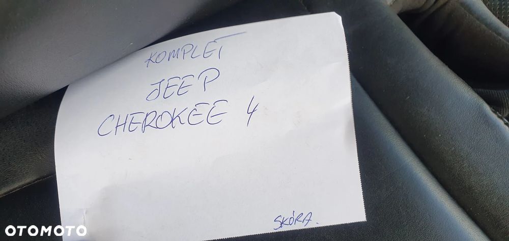 Fotele kanapa boczki podłokietnik komplet półskóra elektryczne Overland Jeep Grand Cherokee 4 WK2 - 21