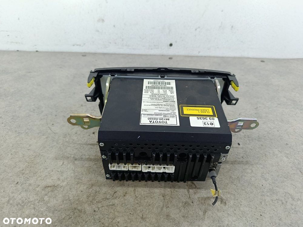 RADIO FABRYCZNE TOYOTA AURIS I 86120-02520 - 7